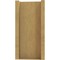 Ekena Millwork 8-in W x 16-in D x 16-in H Funston Slat Rough Cedar Woodgrain TimberThane Outlooker, Primed Tan OUTUR080X16X16FST24RCPR - alternate 3